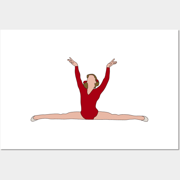 Olga Korbut Wall Art by Coach Alainne Designs